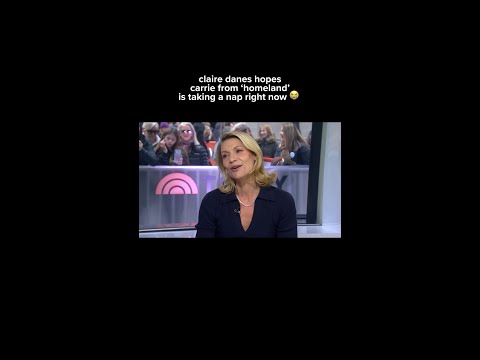 Claire Danes on Carrie From 'Homeland'