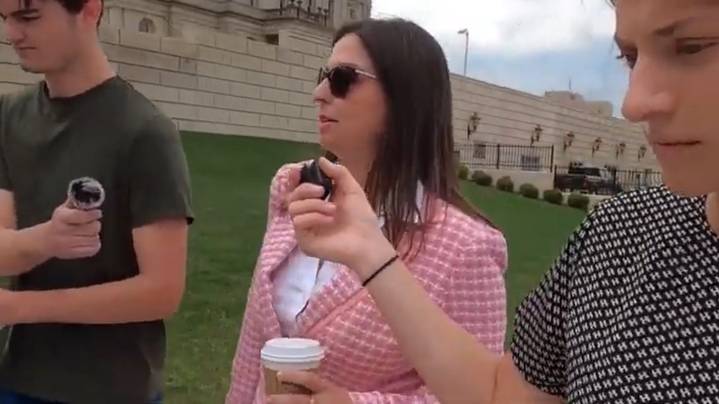 Check out this Lansing turkey who keeps stuffing herself with freebies