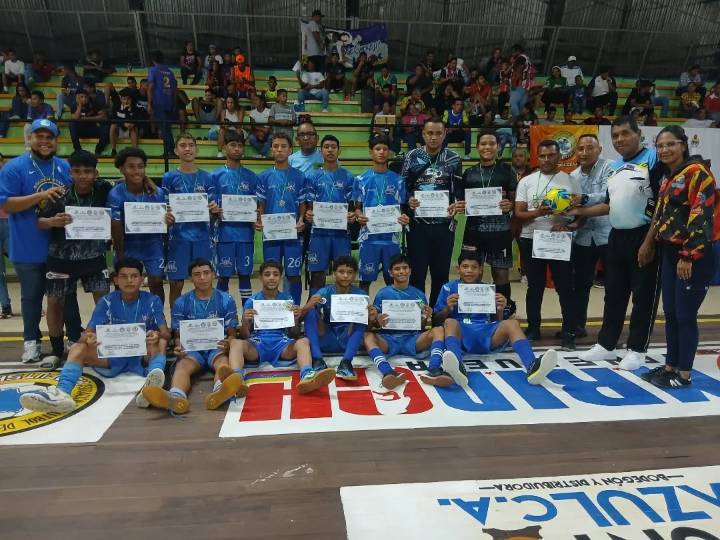 Los campeones del zonal de fútbol de salón viajarán a Aragua en noviembre de este año