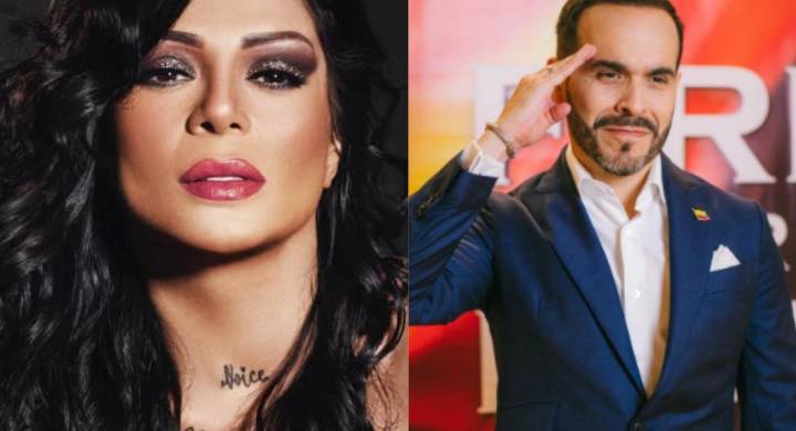 Marbelle sorprendió con su presencia en el lanzamiento de la campaña de Abelardo de la Espriella