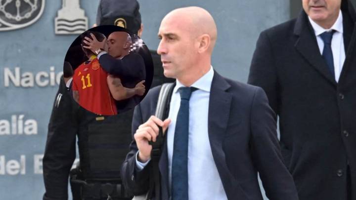 Luis Rubiales, quien besó forzadamente a la jugadora Jenni Hermoso, le tiraron huevos en la presentación de su libro