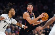 Booker scores 28 and Wembanyama has off night as Suns hand Spurs their first loss, 130