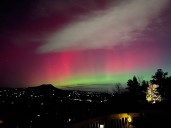 Photos: Northern lights seen across Colorado sky Tuesday night