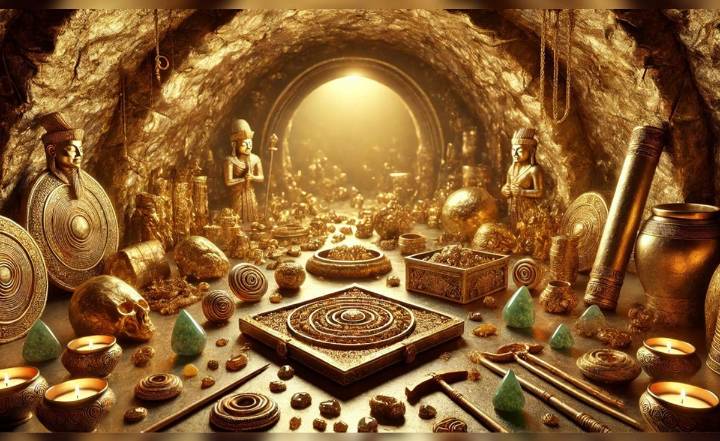 Arqueólogos chinos descubrieron un taller de oro y piedras preciosas de un antiguo reino de hace 3.000 años