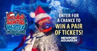 Newport Aquarium's Scuba Santa Giveaway