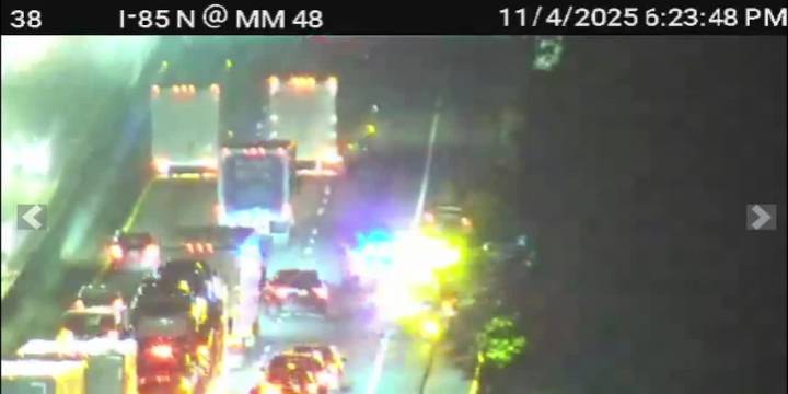 SCDOT: Lane reopens on I-85N in Greenville County after crash