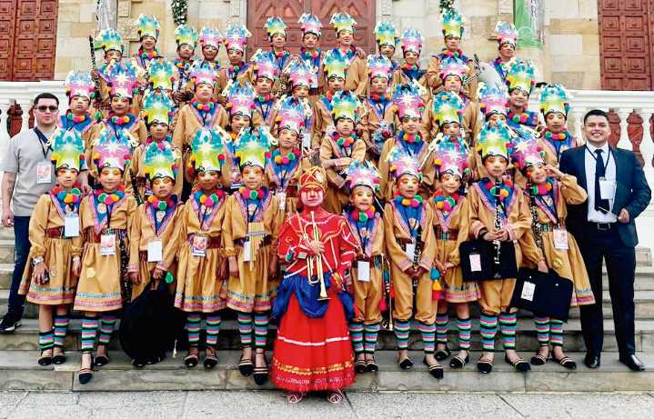 La Banda Sinfónica Infantil Bertha Beatriz Bravo ganó concurso en Paipa