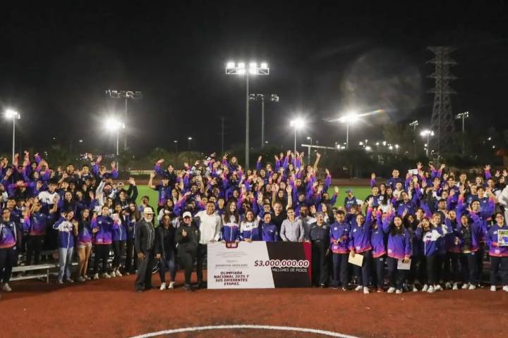 Impulso récord: 230 becas y estímulos a atletas y entrenadores en La Paz por $3.9 MDP