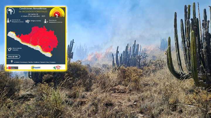 Senhami alerta a población arequipeña de radiación y calor elevado