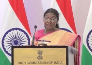 Prez Murmu leads Indian community in  Botswana to pay tributes to Delhi blast victims