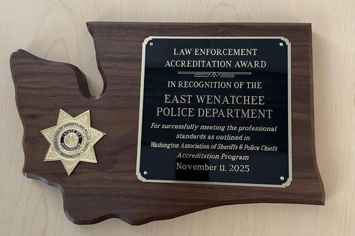 WASPC Accredits East Wenatchee Police Department