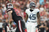 Ravens acquire Titans LB Dre’Mont Jones for fifth