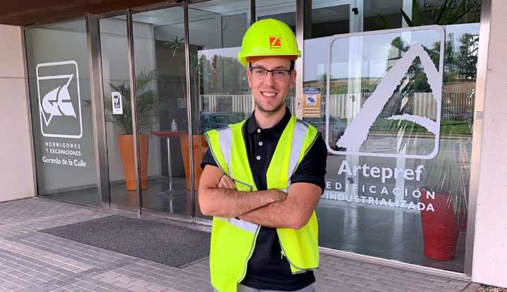 El egresado de la UBU Felipe García, entre los 35 ingenieros y arquitectos jóvenes más relevantes de España