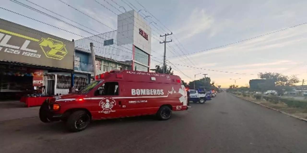 Motociclista derrapa y se accidenta en bulevar de Huajuapan