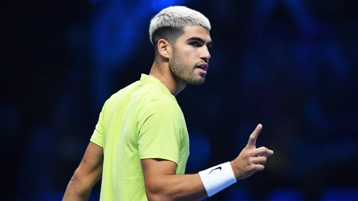 Carlos Alcaraz - Musetti: dónde ver online gratis y por televisión en vivo y en directo el partido de las ATP Finals 2025