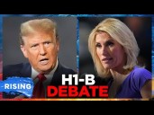 Trump CLASHES With Laura Ingraham On  H-1B Visas; Trump NAME