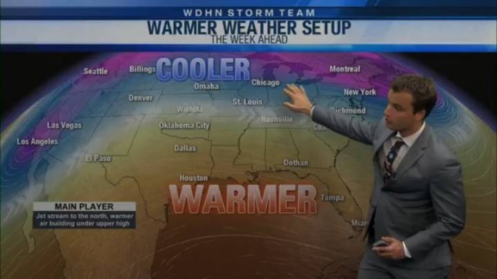 Warming up with no drought relief in sight