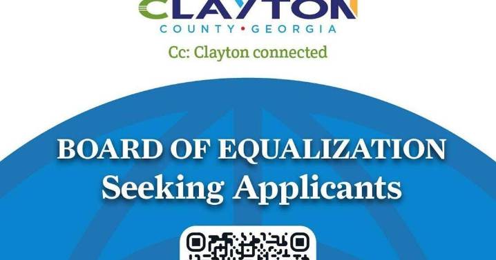 Clayton County Board of Equalization applicants sought