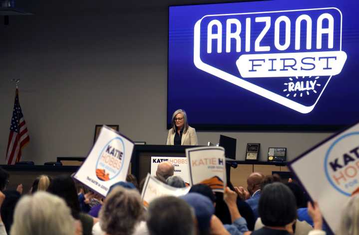 Hobbs makes the case for reelection