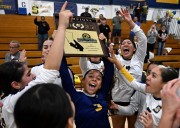 South El Monte girls volleyball battles Nogales for five sets, wins D9 title