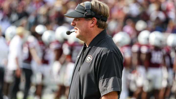 SEE IT: Kirby Smart sees growth in Texas QB Arch Manning this season