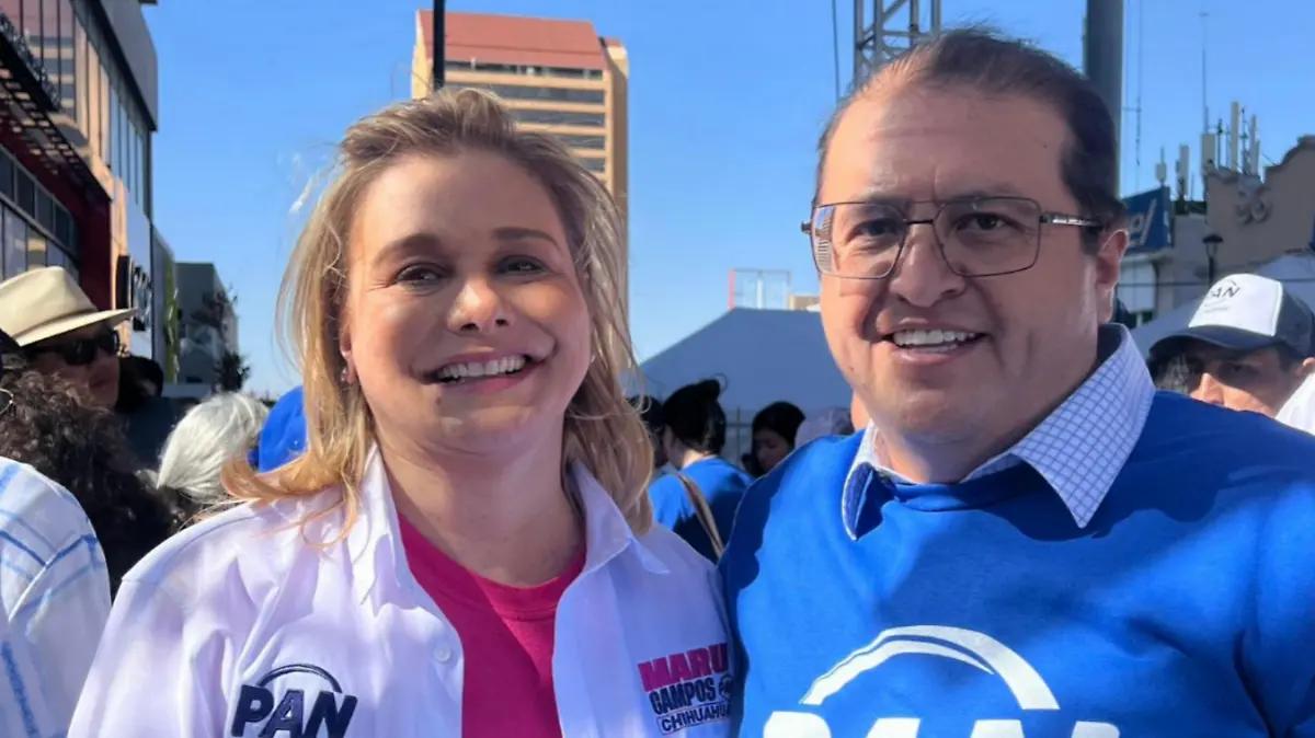 Respalda Salvador Calderón al PAN tras marcha “Chihuahua no se rinde” en la capital del estado