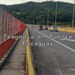 Tragedia en el puente Paraguay: Un hombre cae al...
