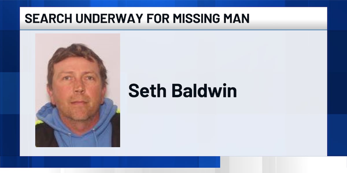 Search underway for missing man