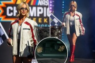 Sydney Sweeney makes appearance at NASCAR championship