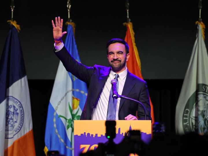 ‘Turn the volume up’: Mamdani calls out Trump after historic win in NYC