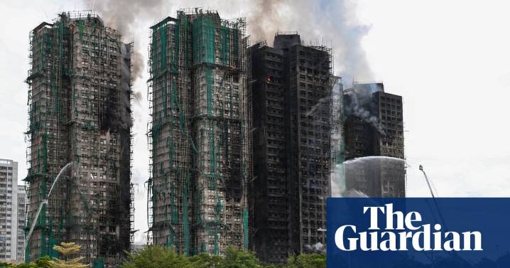 Hong Kong fire: police blame construction firm’s ‘gross negligence’ as death toll rises to 55
