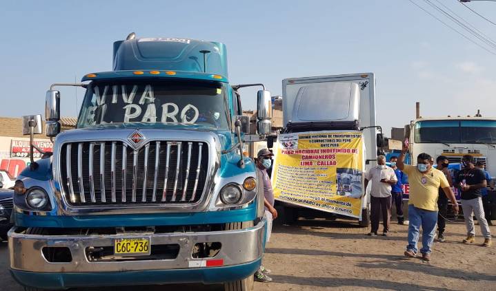 Transportistas realizan paro parcial contra la criminalidad en Lima y Callao