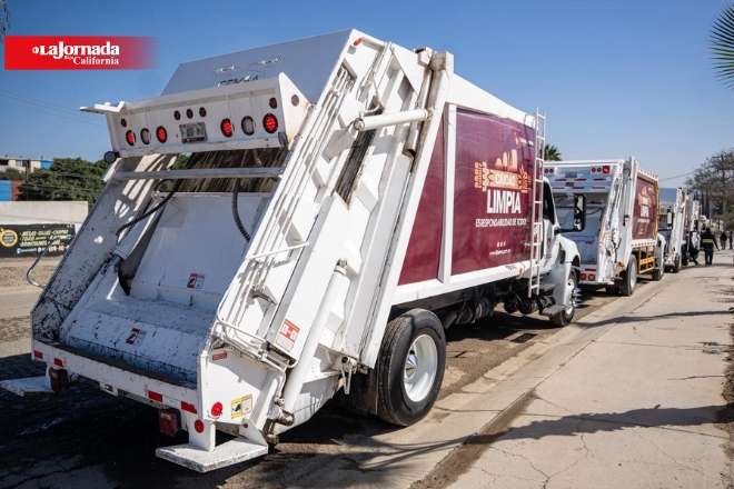 Inauguran 19 rutas de recolección de basura en Tijuana