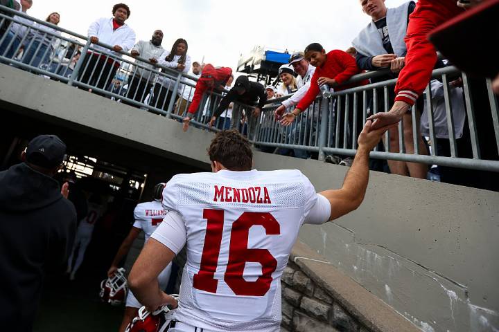 Indiana Comes in #2 in Latest College Football Playoff Rankings, Notre Dame at #9