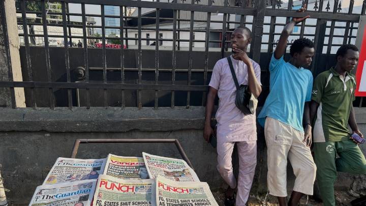 Pope calls on kidnappers in Nigeria to free 265 students and teachers after some pupils escape