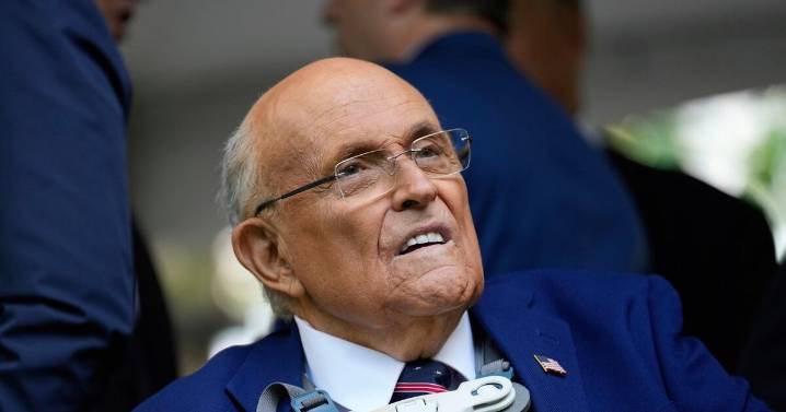 Donald Trump pardons former personal lawyer Rudy Giuliani