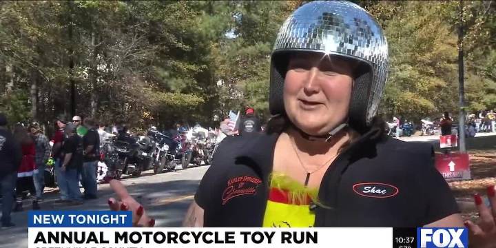 Annual motorcycle toy run held in Greenville County