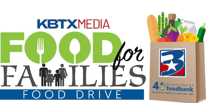 What you need to know ahead of the 30th Annual KBTX Food for Families Food Drive