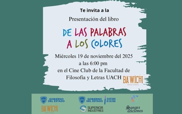 Presentan libro “De las palabras a los colores” del Colectivo Ba’Wichi