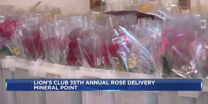 Mineral Point Lion’s Club hosts flower sale, delivering 1,100 dozen roses in 8 hours