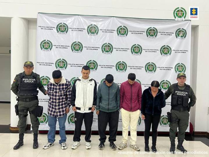 «Los Buscadores» fueron capturados, señalados de secuestrar, hurtar y extorsionar en Meta y Boyacá