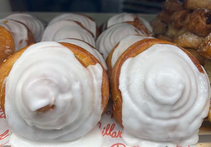 Beloved bakery brand rolls out holiday wrapping paper that smells like cinnamon rolls