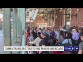 Tampa Bay travelers hit the roads, take trains for the holiday season travels