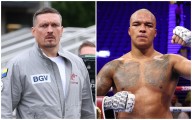 Oleksandr Usyk relinquishes heavyweight title as Briton crowned champion
