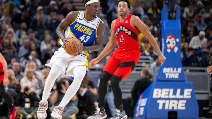 Pascal Siakam discusses the Pacers' 129-111 loss to the Raptors