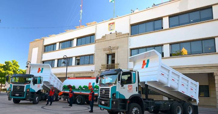 Hermosillo alcanza nivel histórico de equipamiento operativo con nuevas pipas y dompes entregados por “Toño” Astiazarán a la Dirección General de Desarrollo de Infraestructura