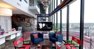 Penthouse at One Cardinal Way is filled with memorabilia