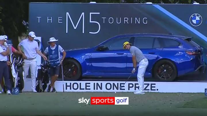 Daniel Gale makes hole-in-one to win new car at Australian PGA Championship