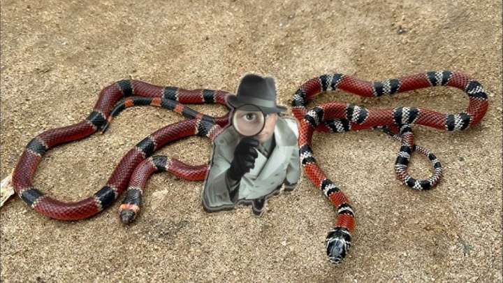 Aprende a identificar una serpiente coralillo verdadera de una falsa; ¿ambas son venenosas?