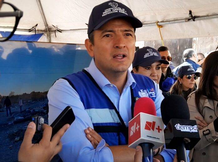 Bonilla pide esperar dictamen final sobre Monte Xenit y garantiza apoyo a familias evacuadas